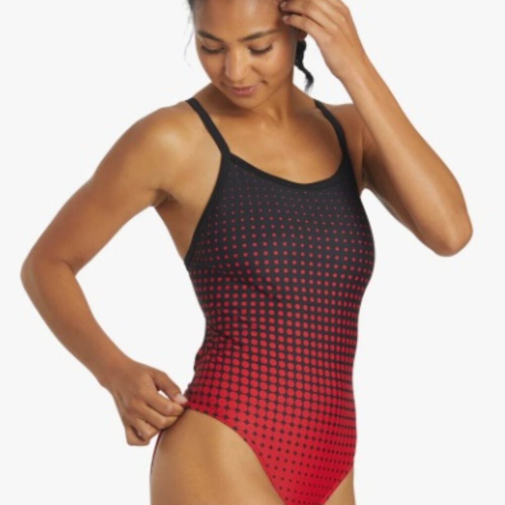 Sporti Molecule Thin Strap One Piece Swimsuit - size 34 - NWT
